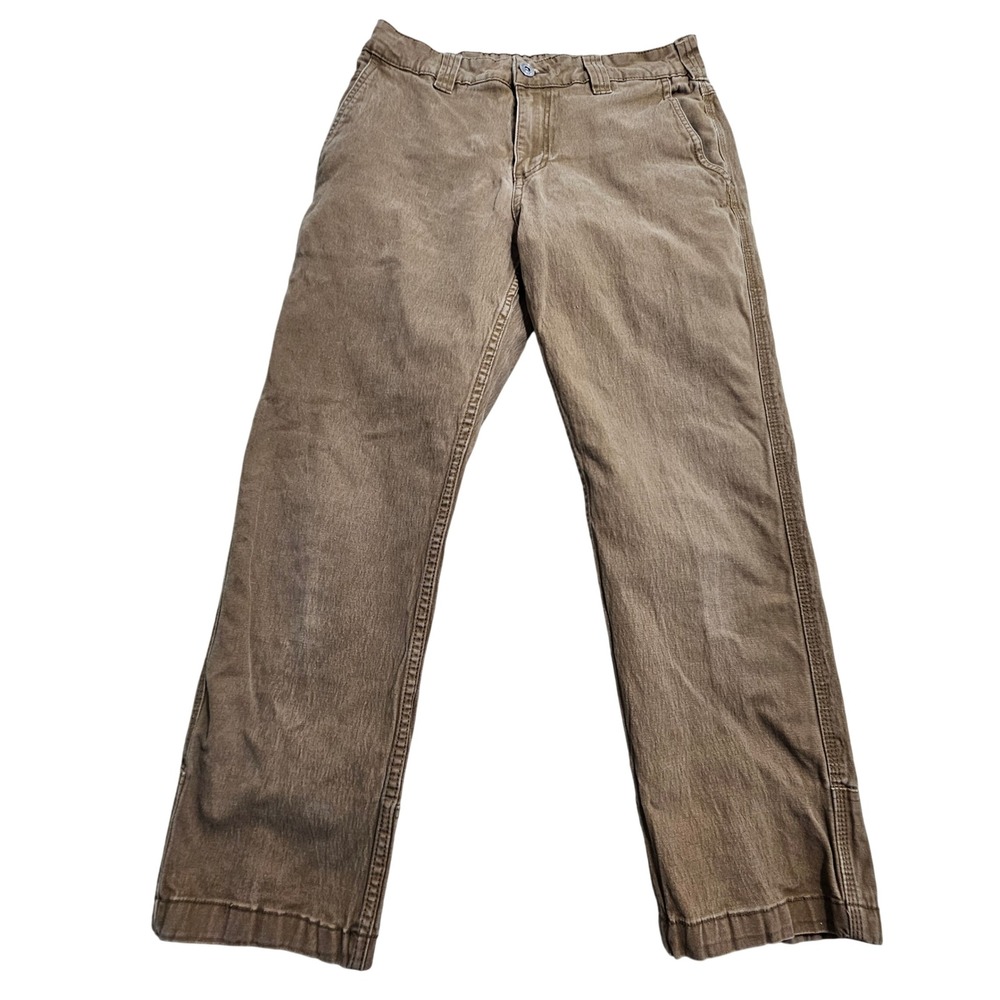 Colorado Clothing Carpenter Pants Mens fit 30x26 Brown Utility Workwear Trousers